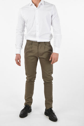pantalone a doppia pince