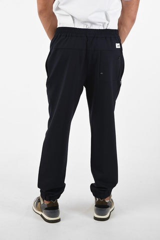 drawstring waist jogger pants