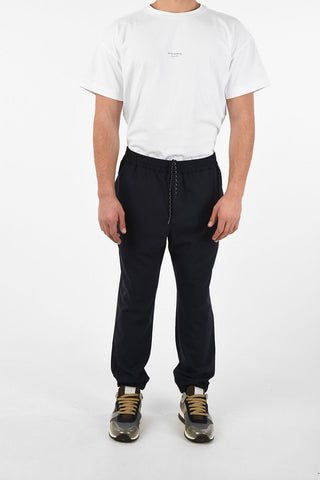 drawstring waist jogger pants