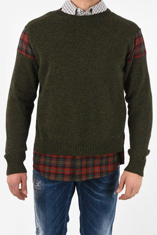wool crew-neck sweater