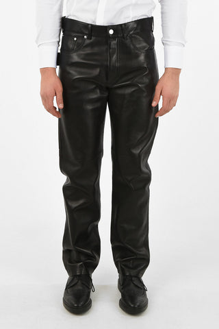 pantalone in pelle
