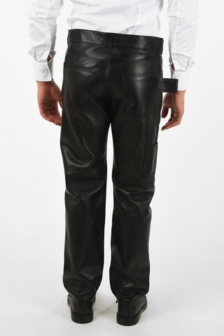 pantalone in pelle