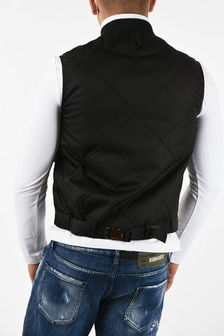 full zip sleeveless jacket