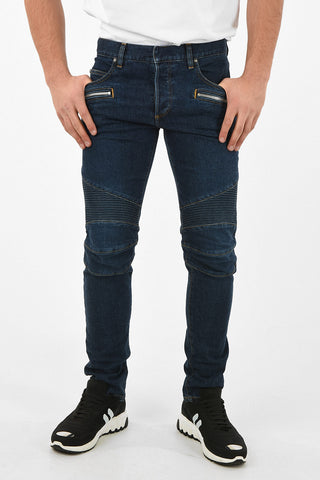 Jeans Slim Fit Multitache 16 cm