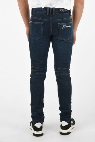 Jeans Slim Fit Multitache 16 cm