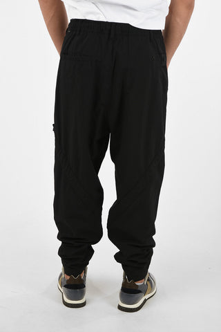 drawstring waist harem pants