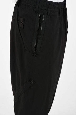 drawstring waist harem pants