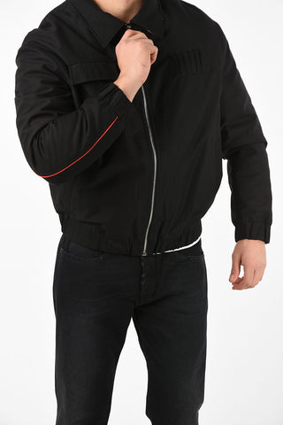 Full Zip Jacket with Embroideries on the back