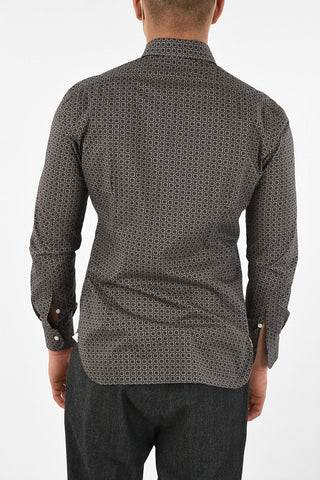 DANDY LIFE optical spread collar shirt