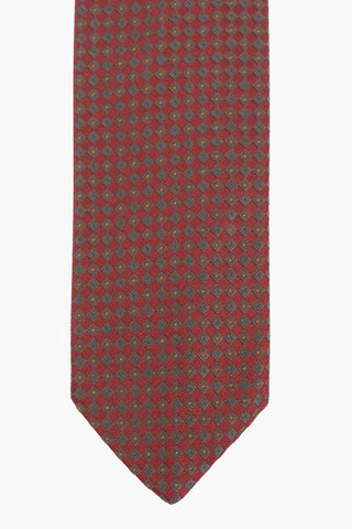 Rhombus- Embroidered Tie