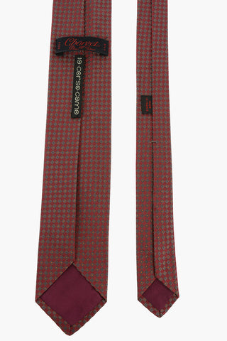 Rhombus- Embroidered Tie