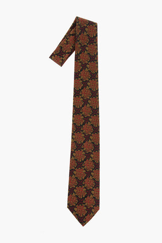 paisley silk Tie
