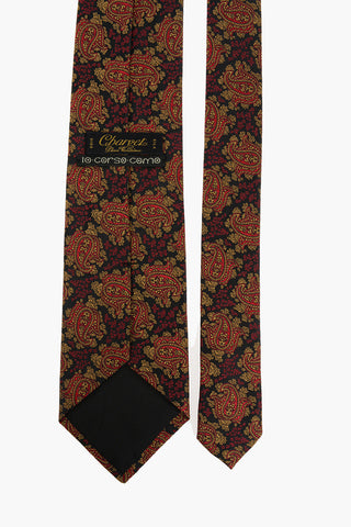 paisley silk Tie