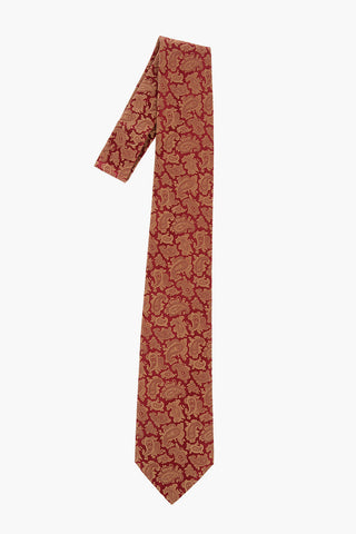 paisley silk Tie
