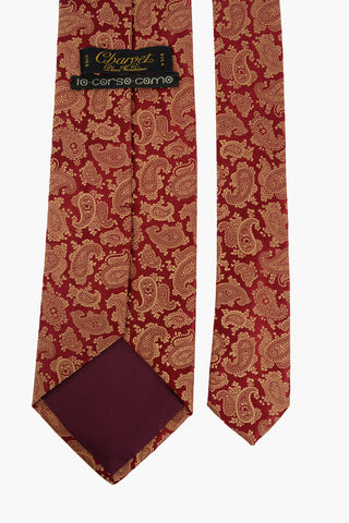 paisley silk Tie
