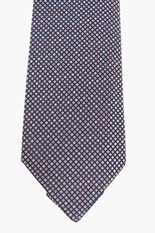 harlequin check Tie
