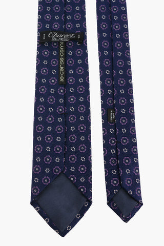 Flowers-Embrodered Tie