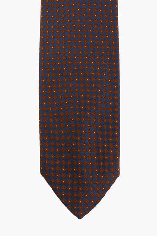 Rhombus- Embroidered Tie