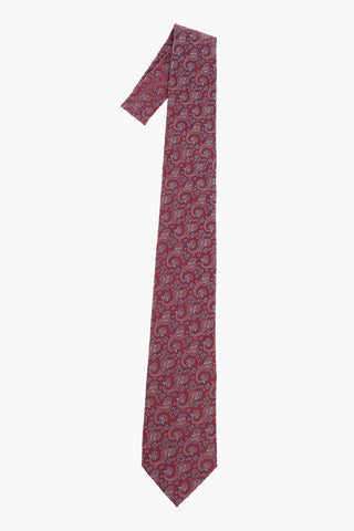 paisley silk Tie
