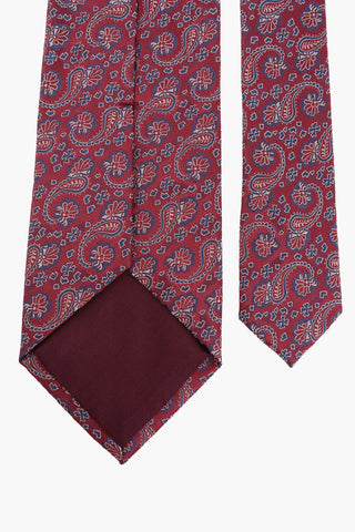 paisley silk Tie