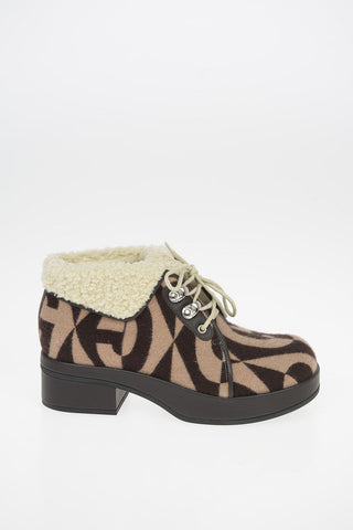 Stivaletto in Tessuto 3cm