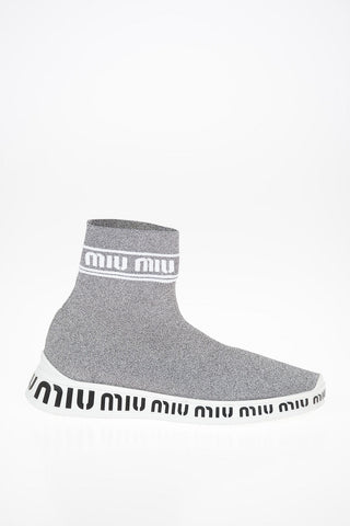 glitter Sock Sneakers