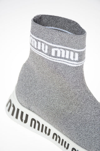 glitter Sock Sneakers
