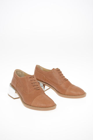 MM6 5cm Leather Derby with Heel