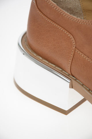 MM6 5cm Leather Derby with Heel