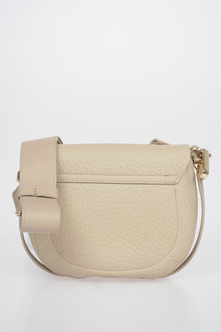 Textured Leather CLUB Saddle Bag