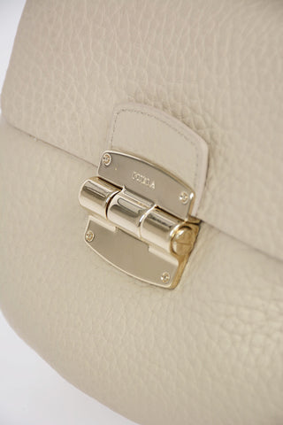 Textured Leather CLUB Saddle Bag