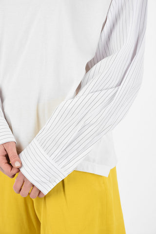 MM6 Striped Sleeve T-shirt