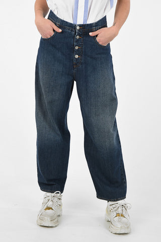 MM6 Jeans Wide Fit a Vita Alta