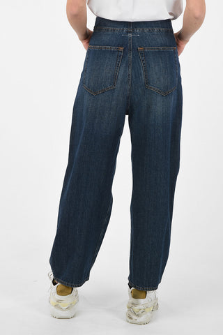 MM6 Jeans Wide Fit a Vita Alta