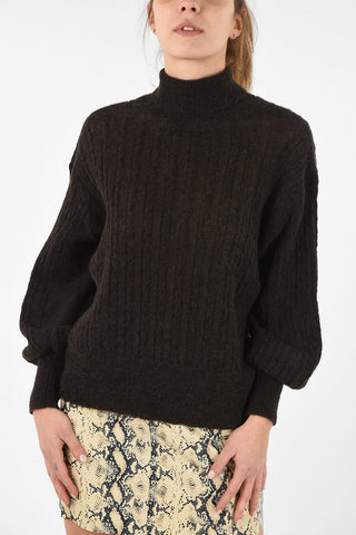 turtle neck cable knit Sweater
