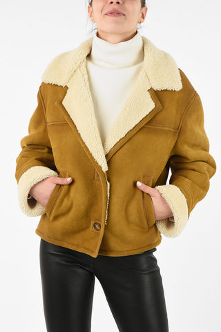 Suede Leather outerwear jacket