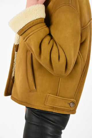 Suede Leather outerwear jacket
