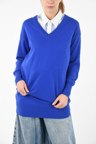 MM4 Knit V-Neck Dress