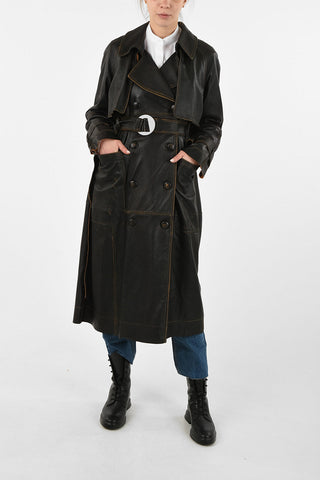 Leather MASAMI Trench