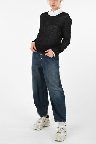 MM4 Mohair Crew-Neck Sweater