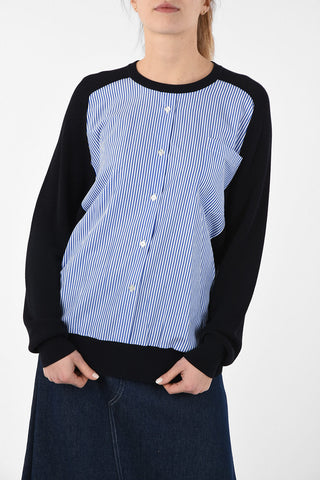 MM4 Striped Awning Crew-Neck Sweater