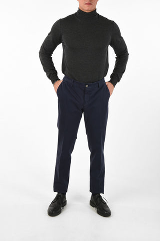 Mid Waist Straight Fit Pants