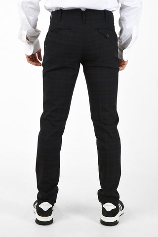 Single Pleat Tartan Pants