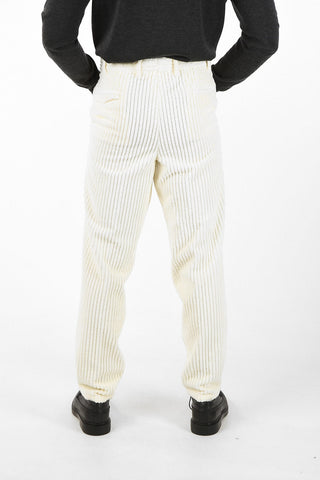 Corduroy SANTIAGO Pants With Belt Loops