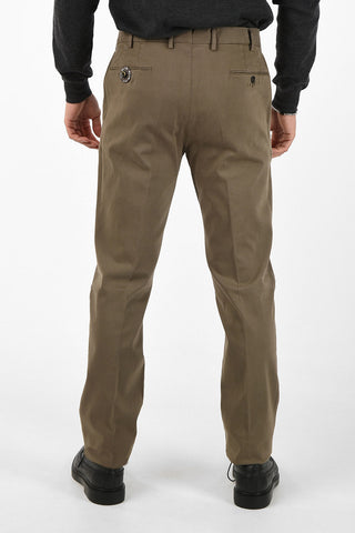 GHOST PROJECT Stretchy Cotton Regular Waist Pants