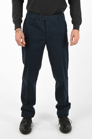 Stretchy Cotton Regular Waist Pants