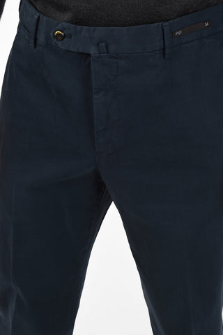 Stretchy Cotton Regular Waist Pants