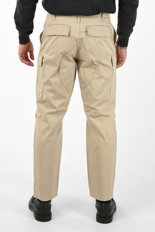 Stretchy Cotton Cargo Pants