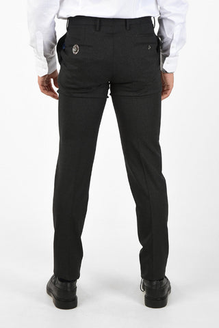 GHOST PROJECT Mid-Waist Straight Pants