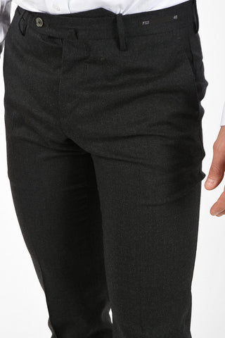 GHOST PROJECT Mid-Waist Straight Pants